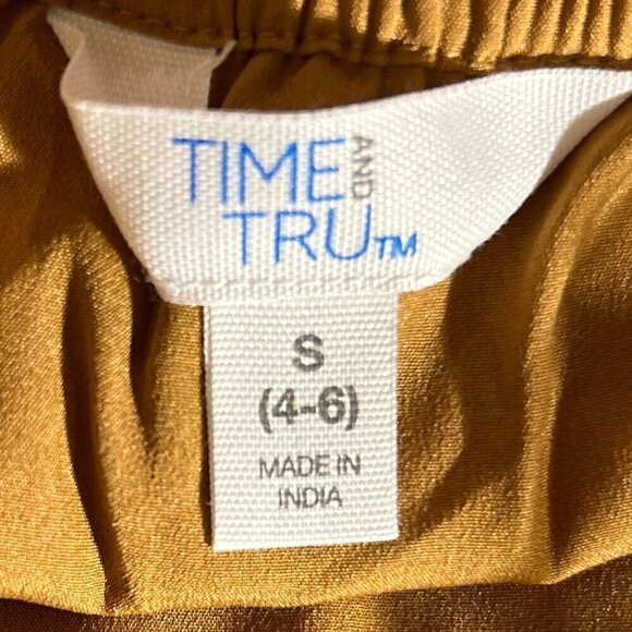 Time & Tru SZ S NWT Leopard print babydoll style 2-Piece dress Animal Boho - Picture 11 of 14